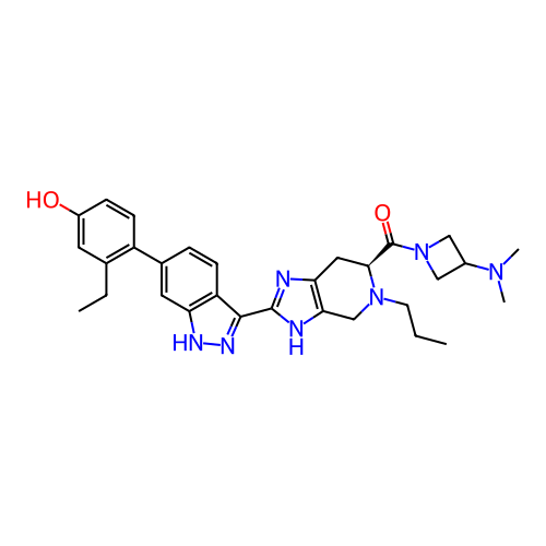 Chemical structure of BindingDB Monomer ID 473569