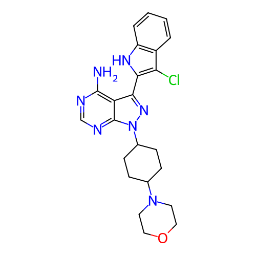 Chemical structure of BindingDB Monomer ID 473664