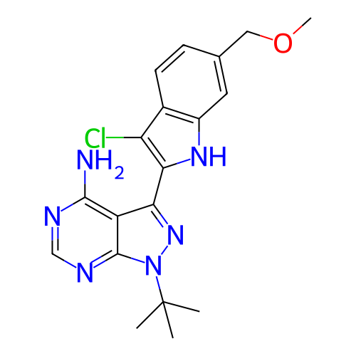 Chemical structure of BindingDB Monomer ID 473683