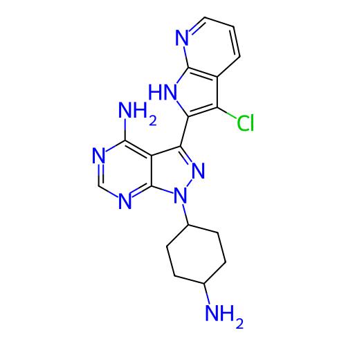 Chemical structure of BindingDB Monomer ID 473695