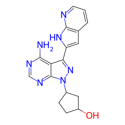 Chemical structure of BindingDB Monomer ID 473697