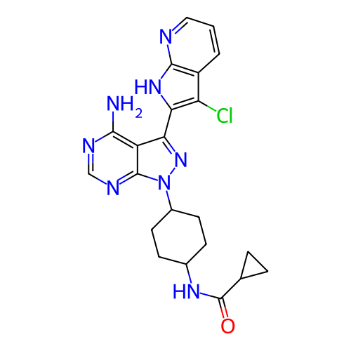 Chemical structure of BindingDB Monomer ID 473725