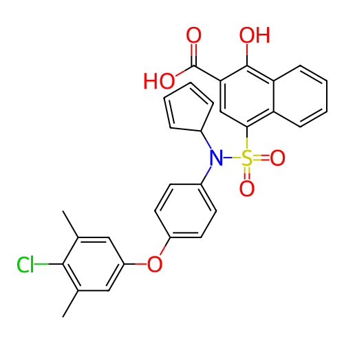 Chemical structure of BindingDB Monomer ID 473829