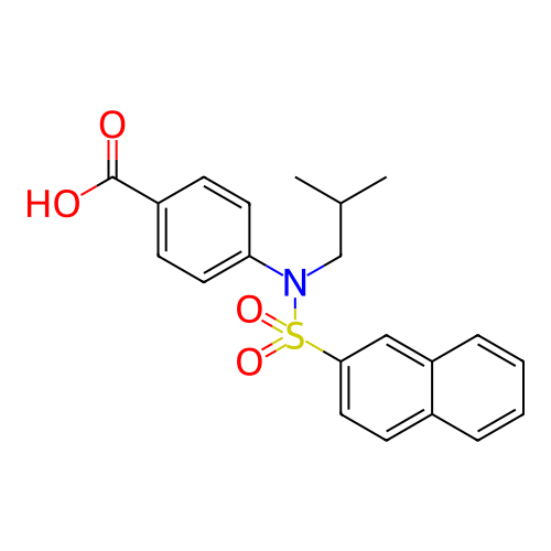 Chemical structure of BindingDB Monomer ID 473846