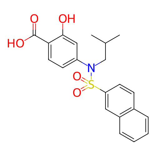 Chemical structure of BindingDB Monomer ID 473851