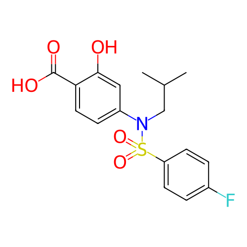 Chemical structure of BindingDB Monomer ID 473853