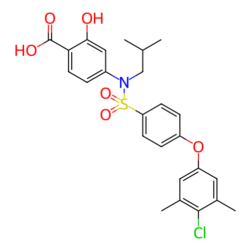 Chemical structure of BindingDB Monomer ID 473862