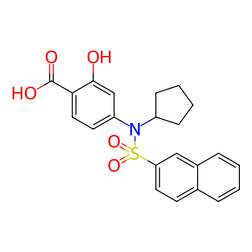 Chemical structure of BindingDB Monomer ID 473863