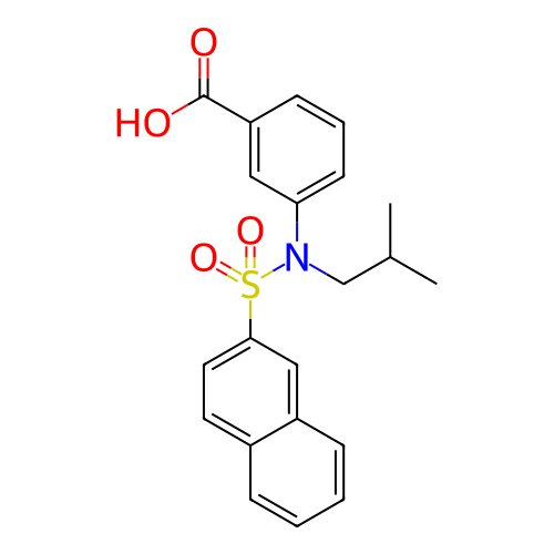 Chemical structure of BindingDB Monomer ID 473872
