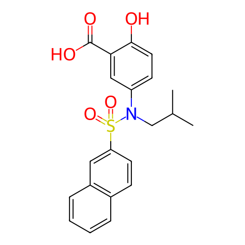 Chemical structure of BindingDB Monomer ID 473878