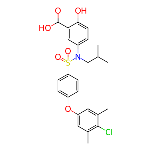 Chemical structure of BindingDB Monomer ID 473880