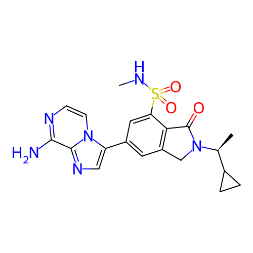 Chemical structure of BindingDB Monomer ID 474023
