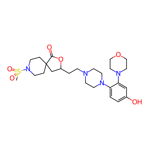 Chemical structure of BindingDB Monomer ID 474401