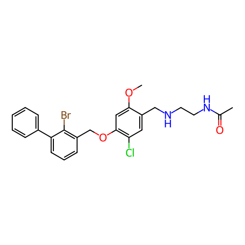Chemical structure of BindingDB Monomer ID 474487