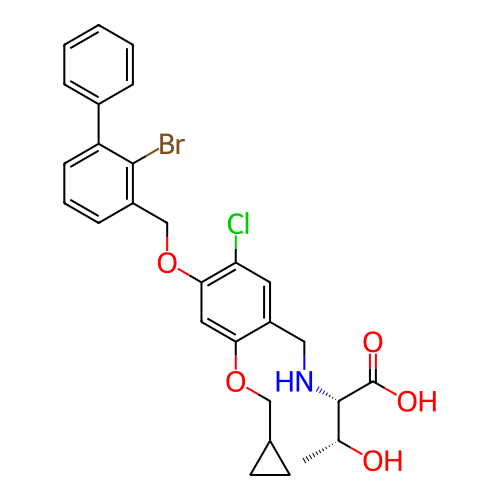 Chemical structure of BindingDB Monomer ID 474493