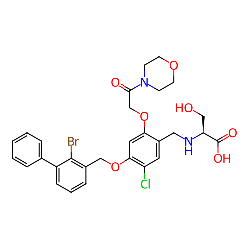 Chemical structure of BindingDB Monomer ID 474498