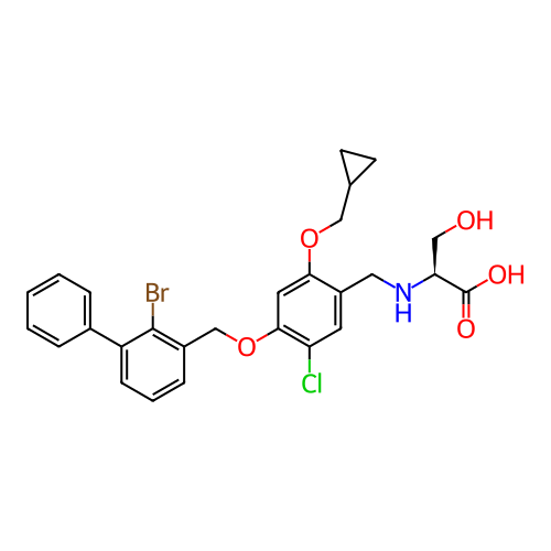 Chemical structure of BindingDB Monomer ID 474499