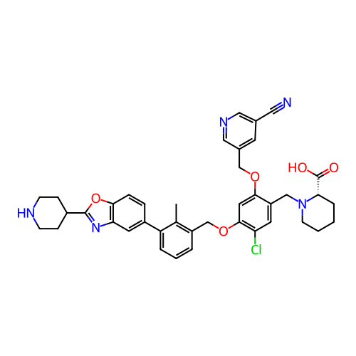 Chemical structure of BindingDB Monomer ID 474536
