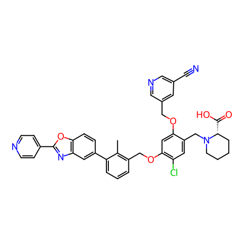 Chemical structure of BindingDB Monomer ID 474542