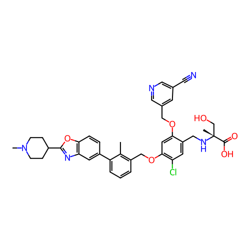 Chemical structure of BindingDB Monomer ID 474561