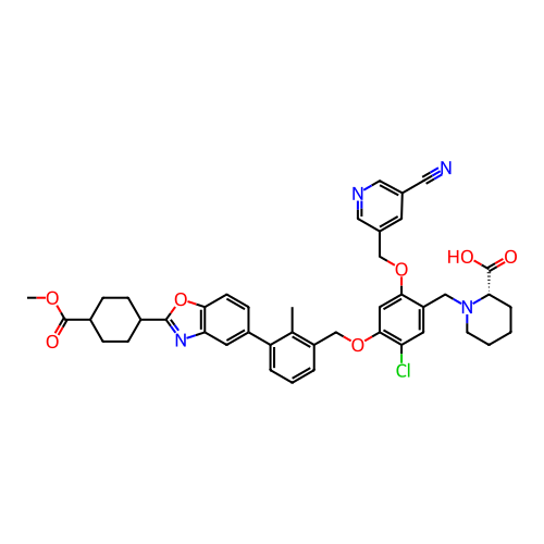Chemical structure of BindingDB Monomer ID 474565