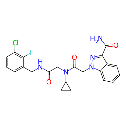 Chemical structure of BindingDB Monomer ID 474581
