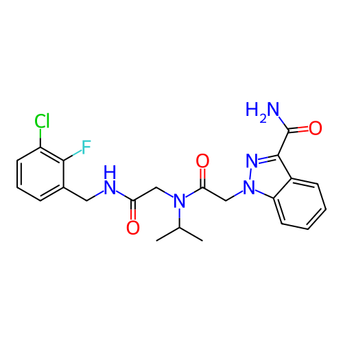 Chemical structure of BindingDB Monomer ID 474590