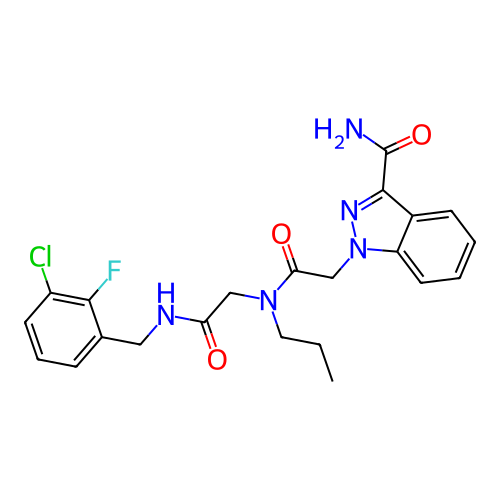 Chemical structure of BindingDB Monomer ID 474606