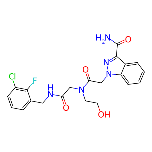 Chemical structure of BindingDB Monomer ID 474613
