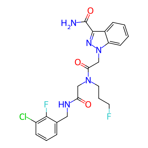 Chemical structure of BindingDB Monomer ID 474633