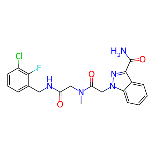 Chemical structure of BindingDB Monomer ID 474642