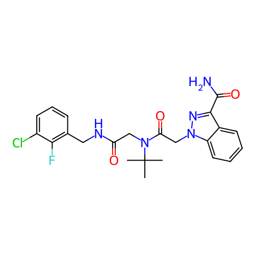 Chemical structure of BindingDB Monomer ID 474650