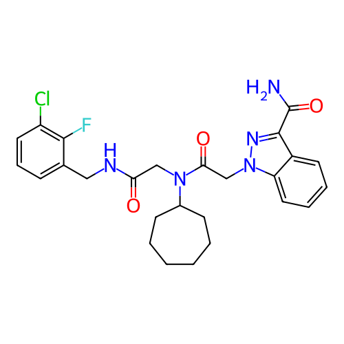 Chemical structure of BindingDB Monomer ID 474659