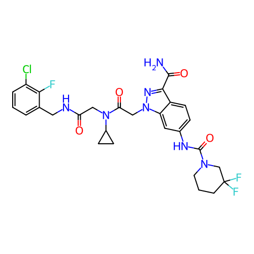 Chemical structure of BindingDB Monomer ID 474804