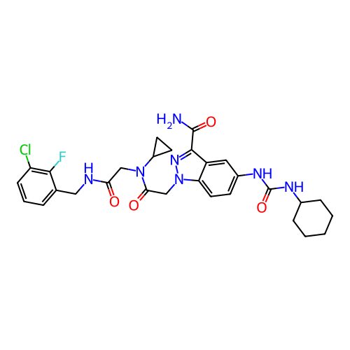 Chemical structure of BindingDB Monomer ID 474819
