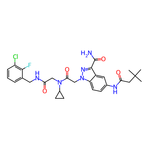 Chemical structure of BindingDB Monomer ID 474856