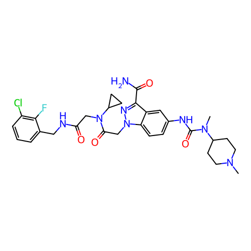 Chemical structure of BindingDB Monomer ID 474862