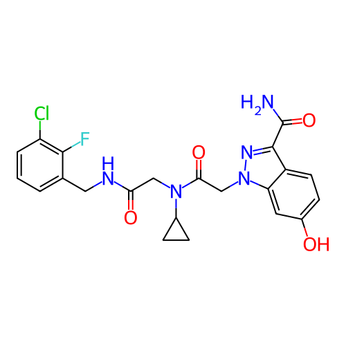 Chemical structure of BindingDB Monomer ID 474910
