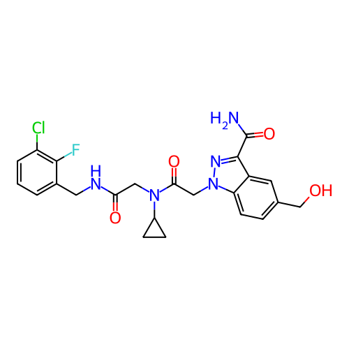 Chemical structure of BindingDB Monomer ID 474932