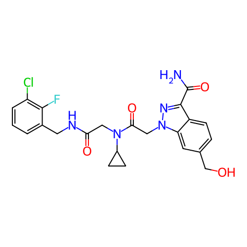 Chemical structure of BindingDB Monomer ID 474933
