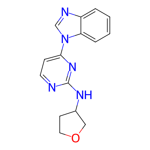 Chemical structure of BindingDB Monomer ID 475189