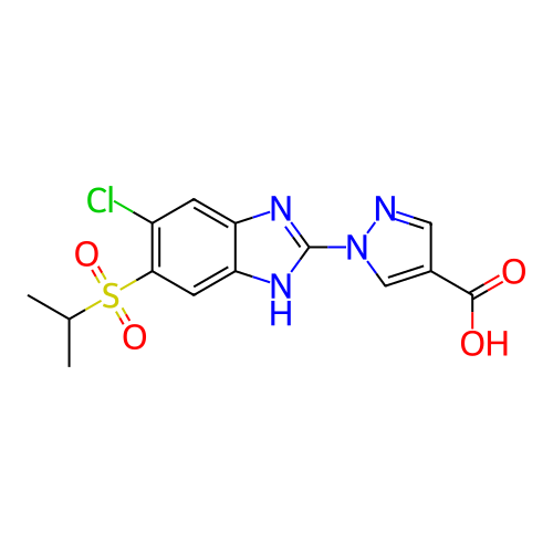 Chemical structure of BindingDB Monomer ID 475489