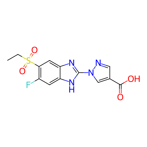 Chemical structure of BindingDB Monomer ID 475544