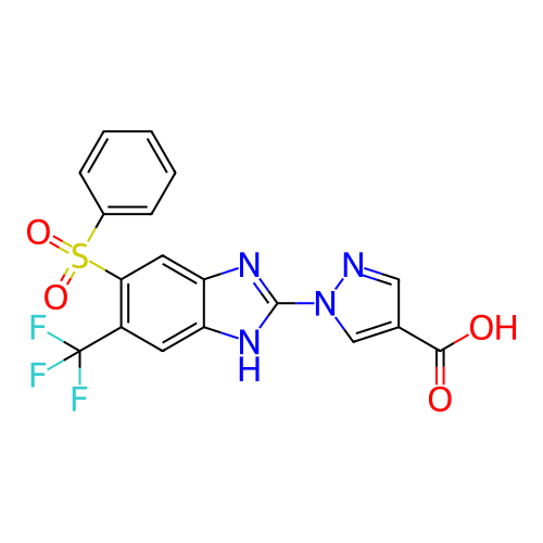 Chemical structure of BindingDB Monomer ID 475549