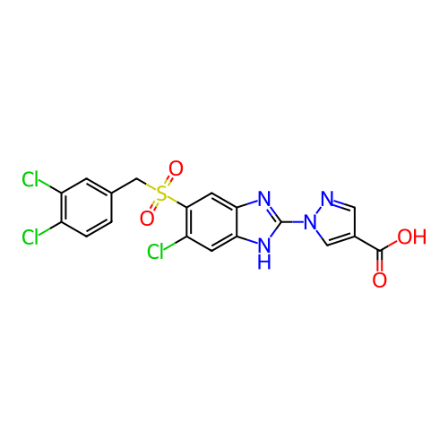 Chemical structure of BindingDB Monomer ID 475564