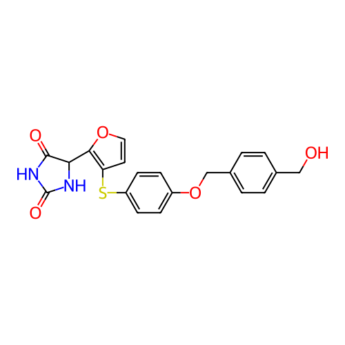 Chemical structure of BindingDB Monomer ID 475594