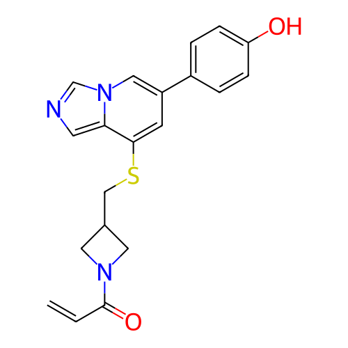 Chemical structure of BindingDB Monomer ID 475636