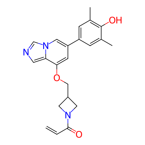 Chemical structure of BindingDB Monomer ID 475642