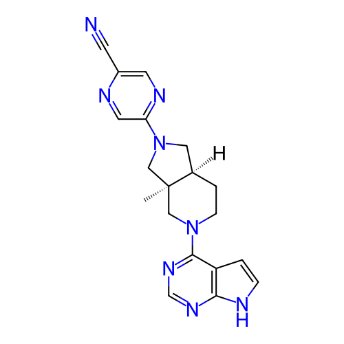 Chemical structure of BindingDB Monomer ID 475721