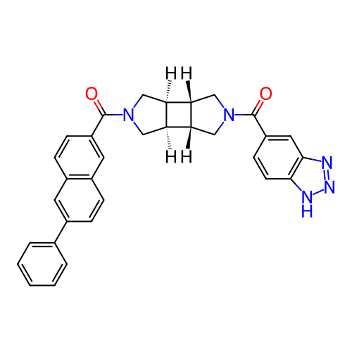 Chemical structure of BindingDB Monomer ID 475740